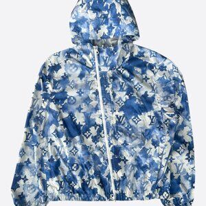 Louis Vuitton Blue Watercolor Monogram Windbreaker